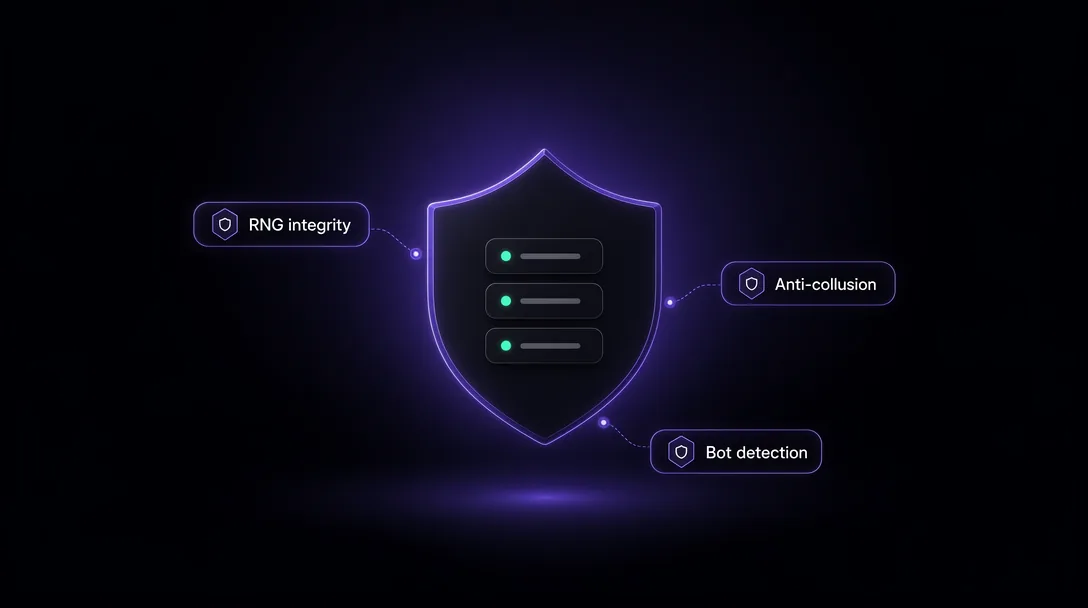 ClubGG fair play layer: anti-collusion, RNG integrity, bot detection