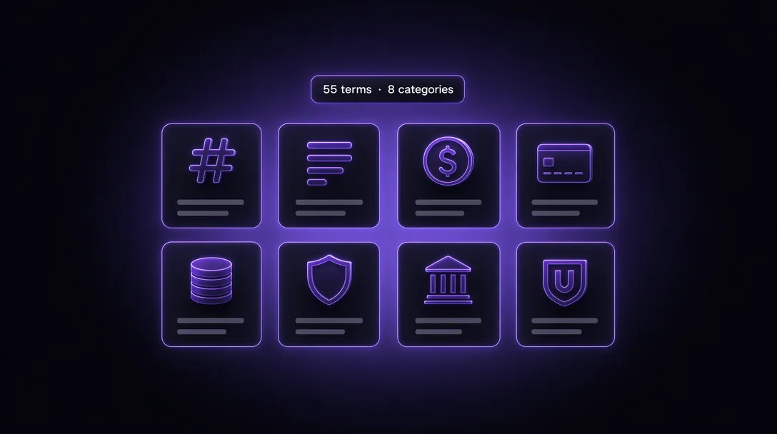 ClubGG glossary — 55 terms across eight domain-specific categories