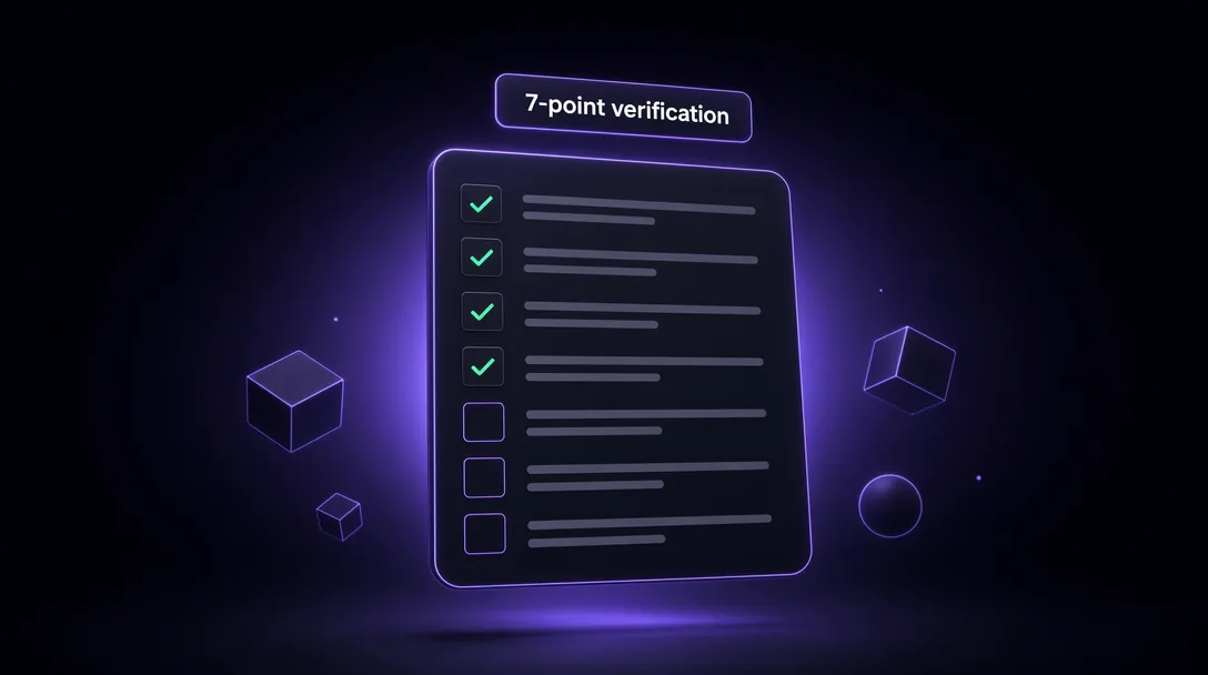 Seven-point verification checklist for identifying legitimate ClubGG agents
